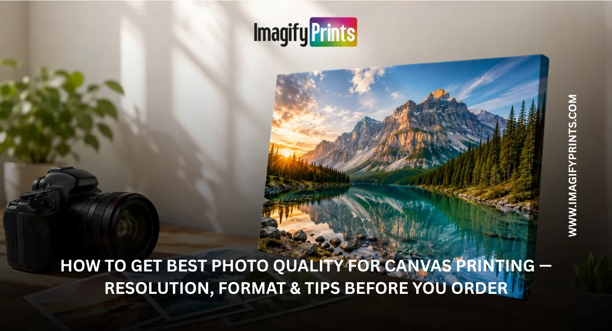 How to Get Best Photo Quality for Canvas Printing — Resolution, Format & Tips Before You Order